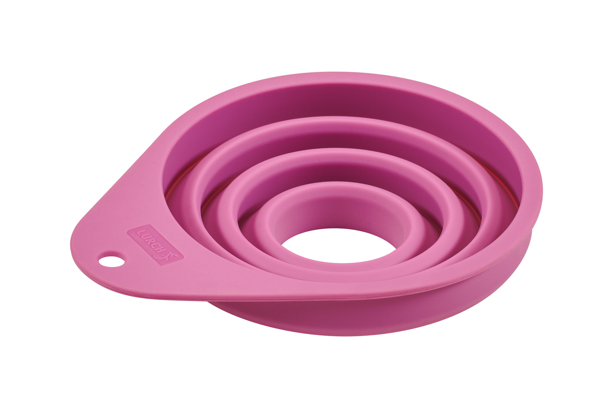 Trichter Silikon "Falttrichter Silikon mit breitem Ausguss grape" 610317