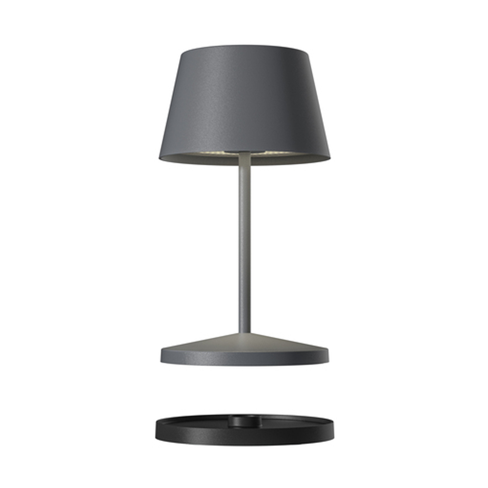 Tischleuchte Villeroy&Boch, Seoul 2.0, anthrazit, dimmbar 607992