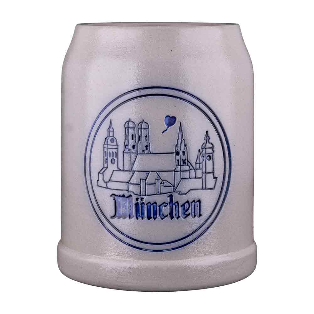 Gaudiknopf Steinkrug "München" 654455