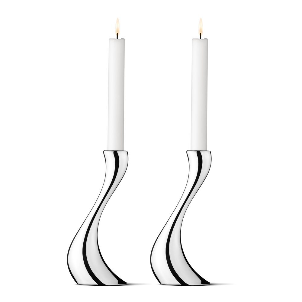 Georg Jensen Kerzenhalter-Set "Cobra" 605933