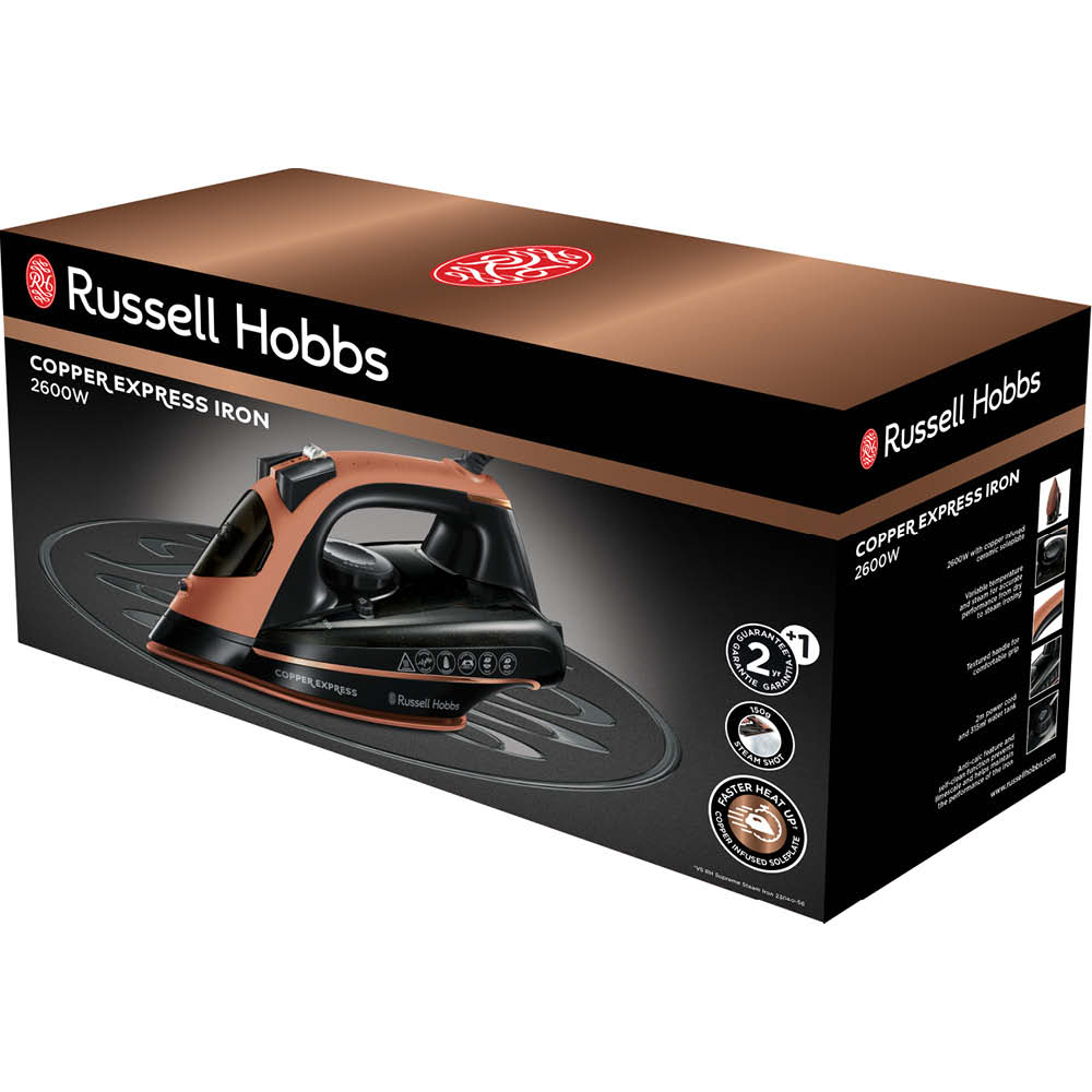 Russel Hobbs Dampfbügeleisen "Copper Express" 619162