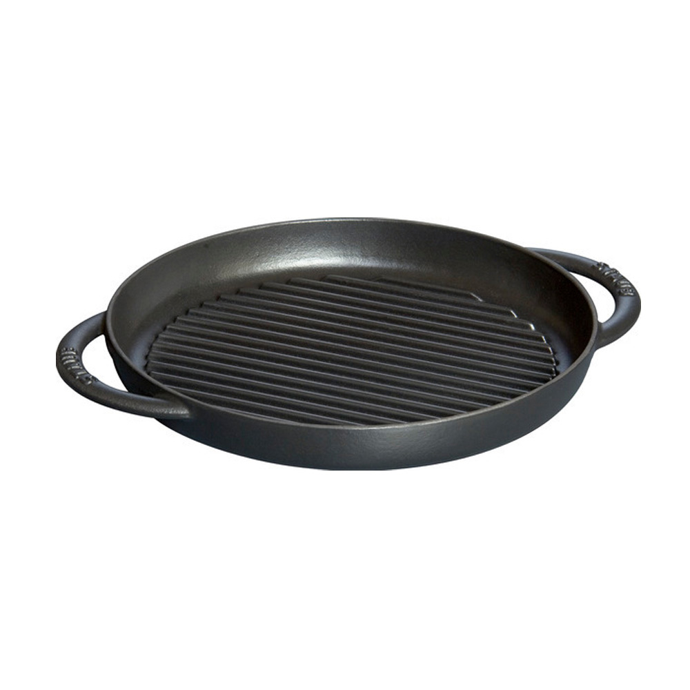 Staub Grillpfanne aus Gusseisen "Pure Grill" 26cm 494307