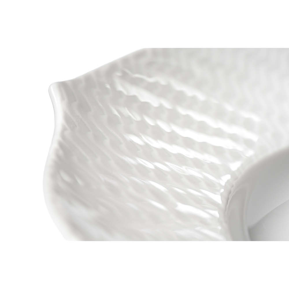 MEISSEN Speiseteller "Wellenspiel Relief" weiß 599981