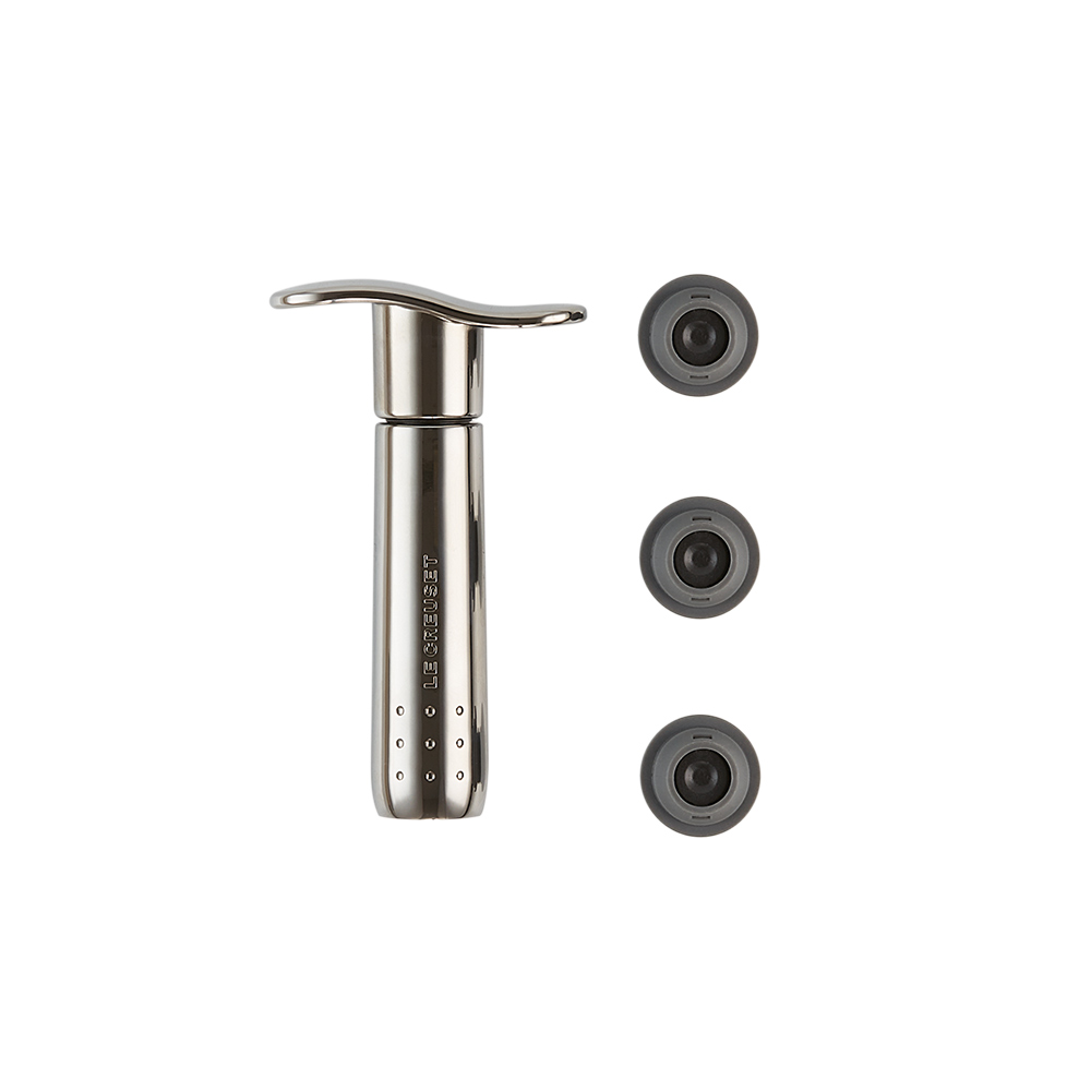Le Creuset Screwpull Weinpumpe "Black Metal" 363171