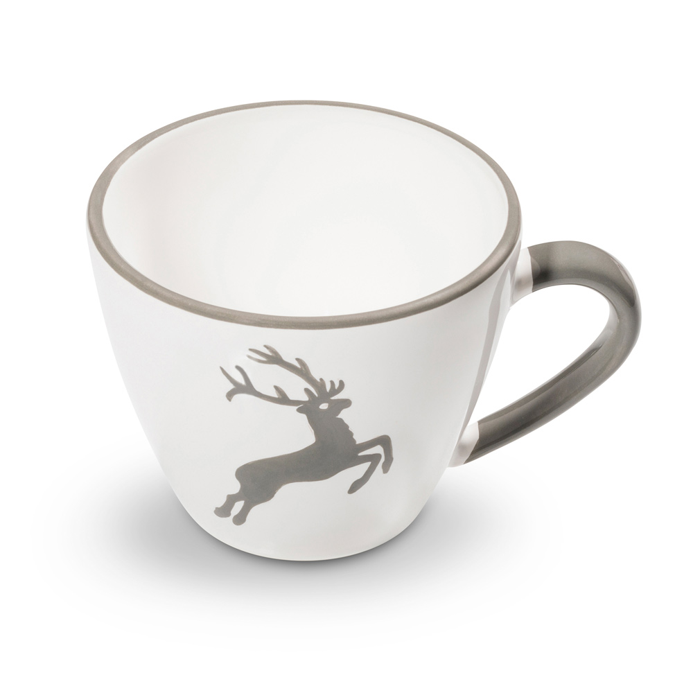 Gmundner Kaffeetasse Gourmet "Grauer Hirsch" 401116
