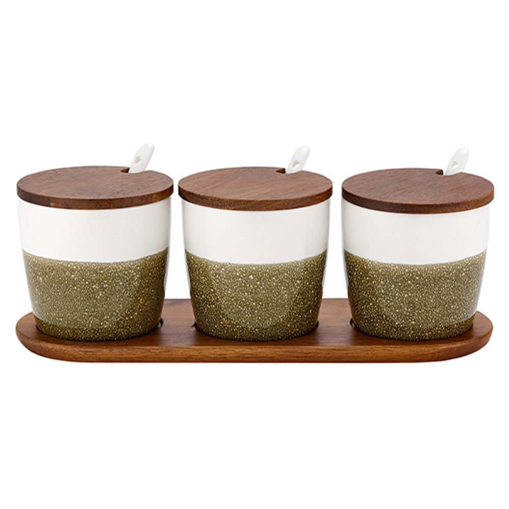 Ladelle Dosen-Set mit Löffeln "Sanctuary Reactive" 3-tlg. 615041