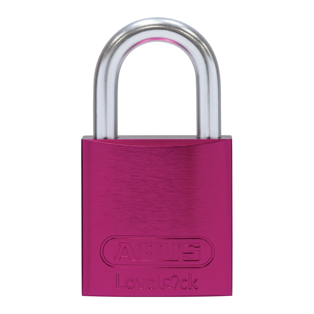 ABUS Vorhängeschloss "Love Lock" 72LL/40 pink 510842