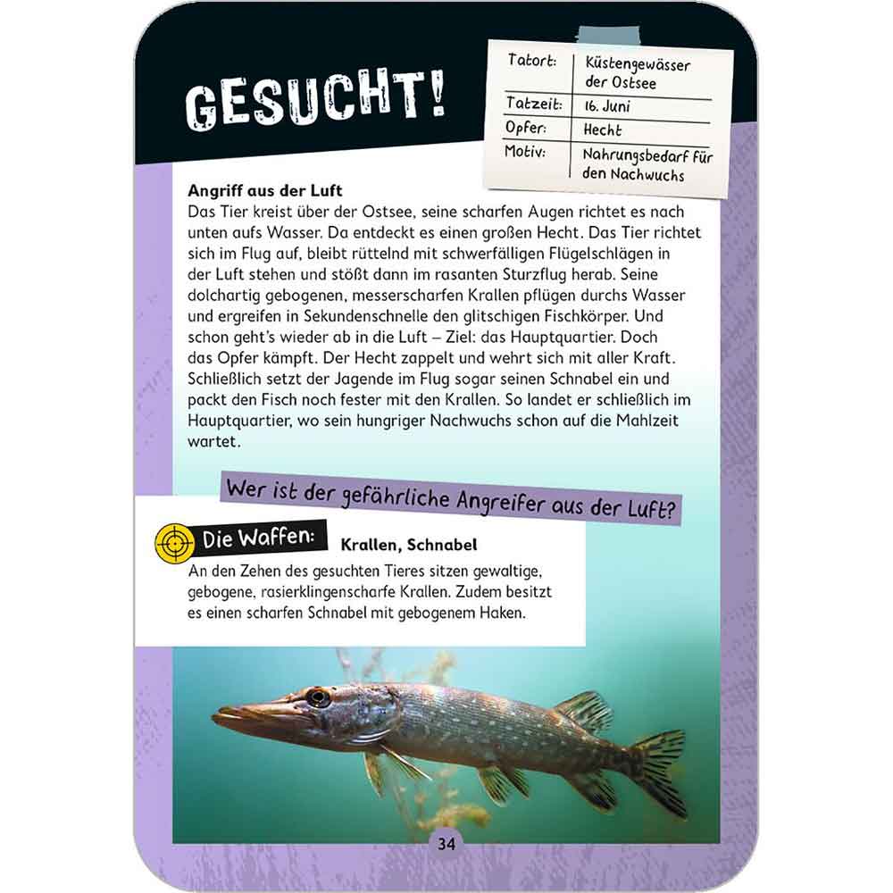 Moses Löse 50 tierische Kriminalfälle "Expedition Natur"