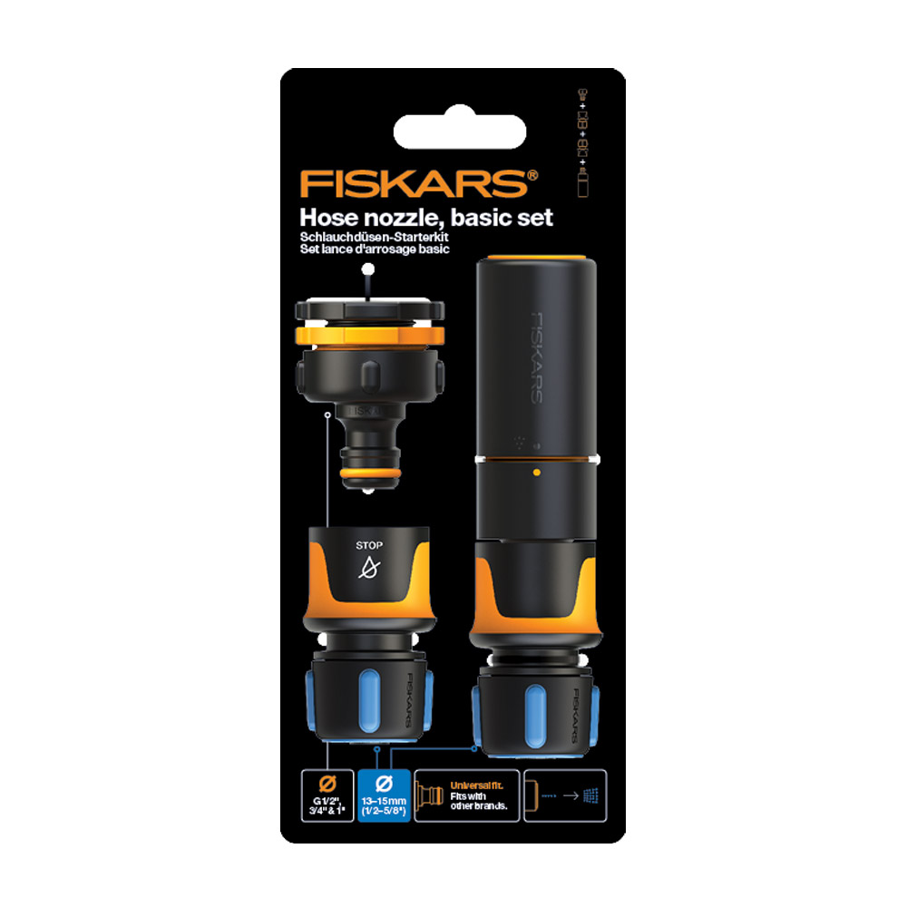 Fiskars Schlauchdüsen Starterkit 586805