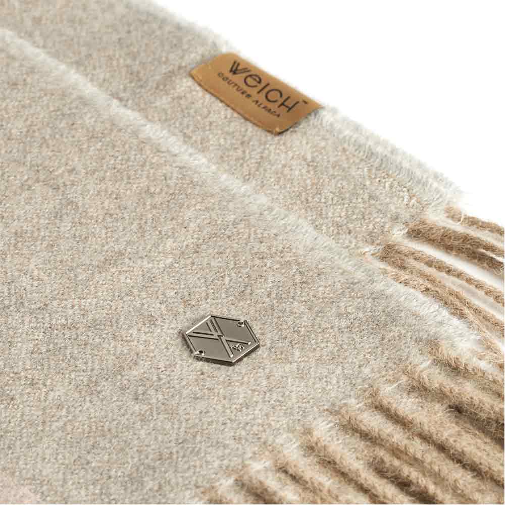 Weich Decke Alpaka-Wolle "BORREA" 646689