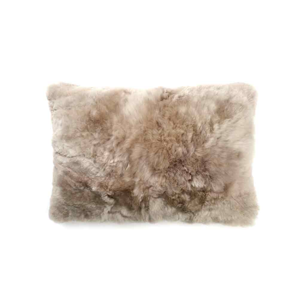 Weich Alpaka Fell Kissen "NUBE" 646684