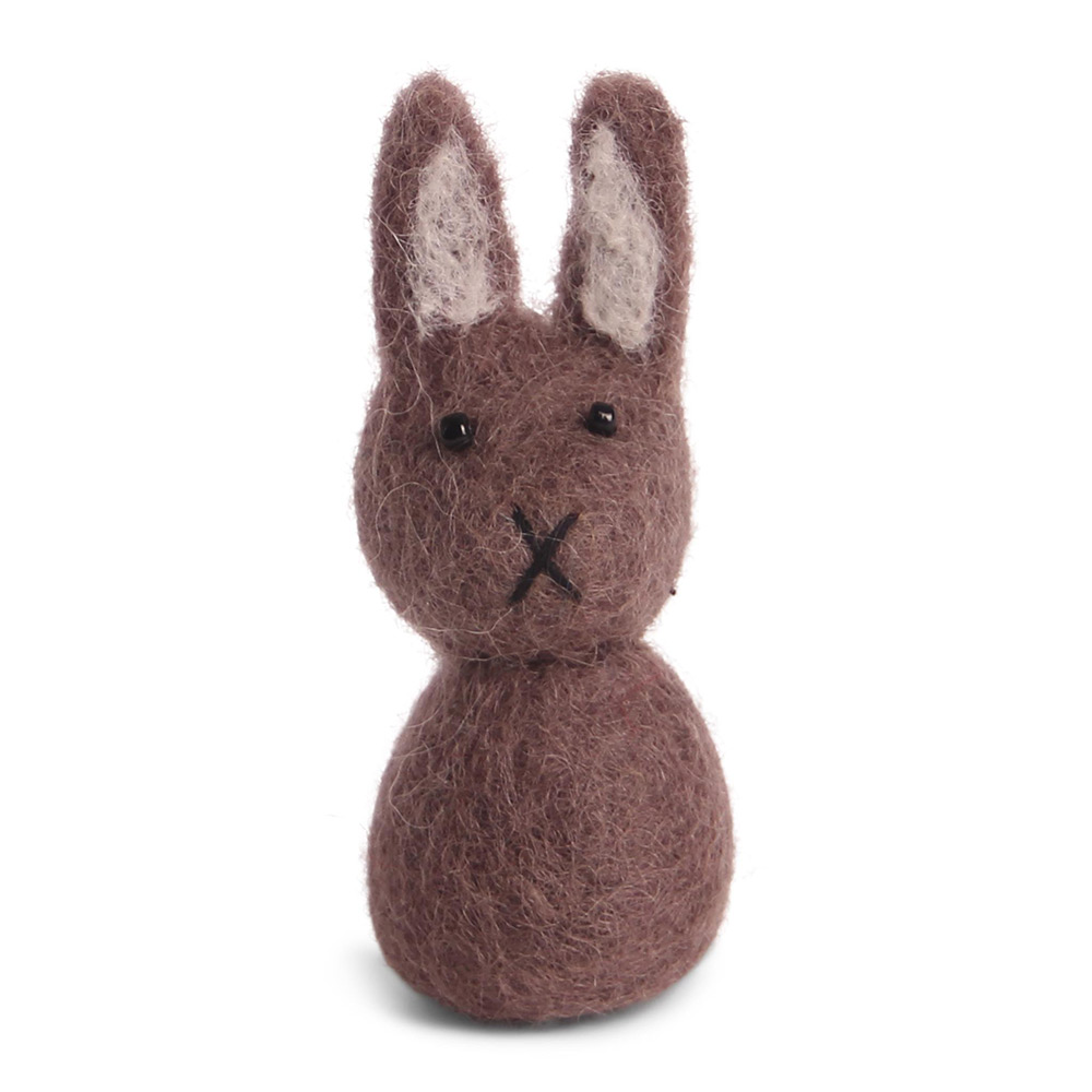 Filzfigur "Hase" klein, lila 584628