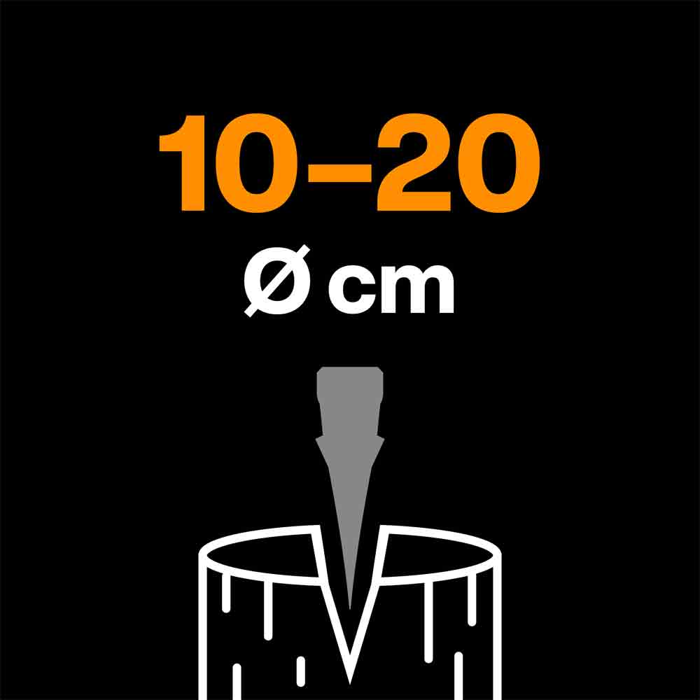 Fiskars Spaltaxt "X-series" X24, S 639362