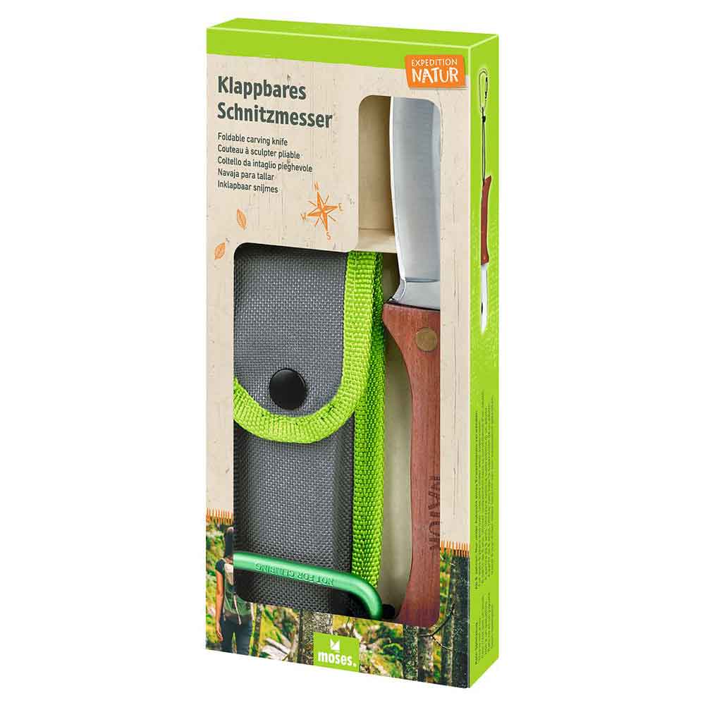 Moses Klappbares Schnitzmesser "Expedition Natur"