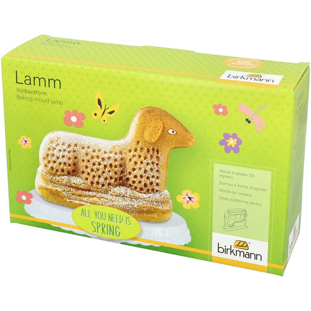 RBV Birkmann Backform "Lamm" mit Rezept 650429