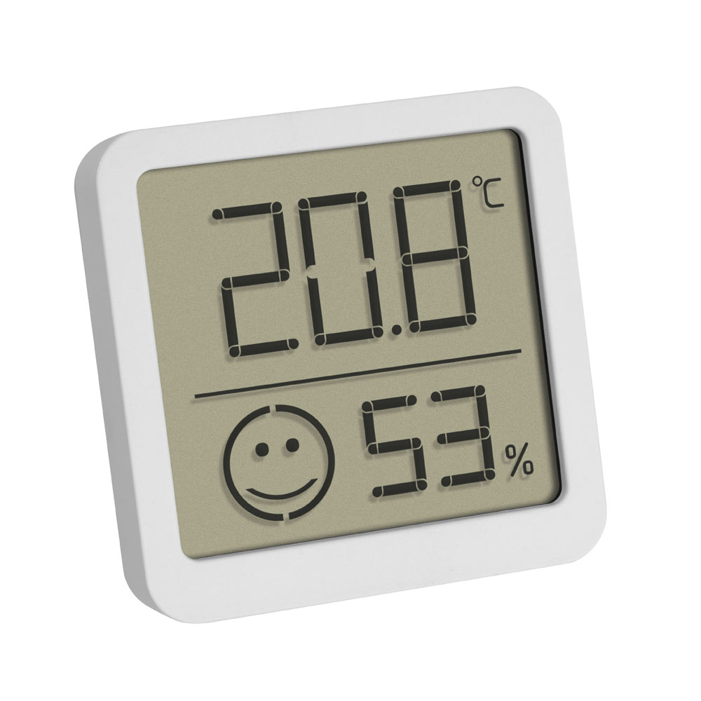 TFA Digitales Thermo-Hygrometer mit Komfortzone 604132