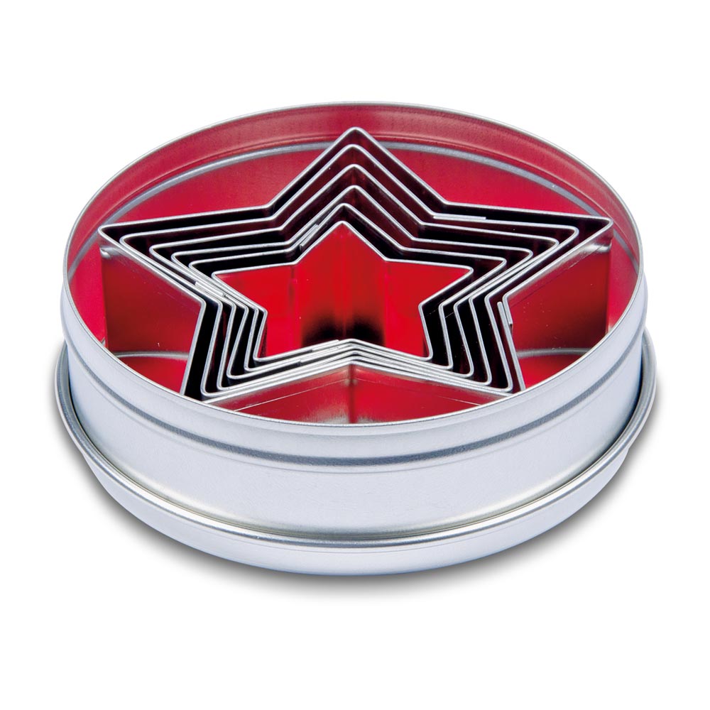 Städter Ausstecher 6er-Set "Sterne" 397462