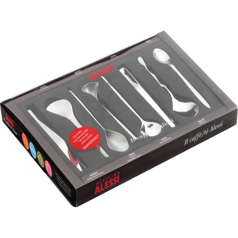 Alessi Kaffeelöffel-Set ''Il caffè/tè Alessi'' 414176