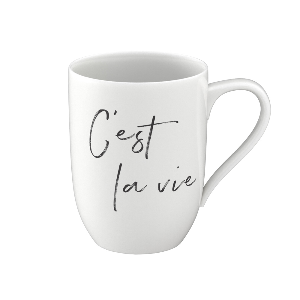 Villeroy & Boch Henkelbecher "Statement C est la vie" 601395