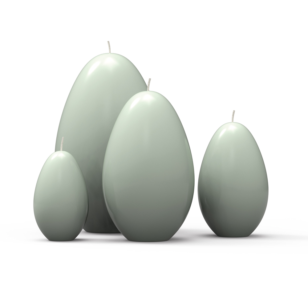 Ei-Objektkerze "Saphir gelackt" 609998