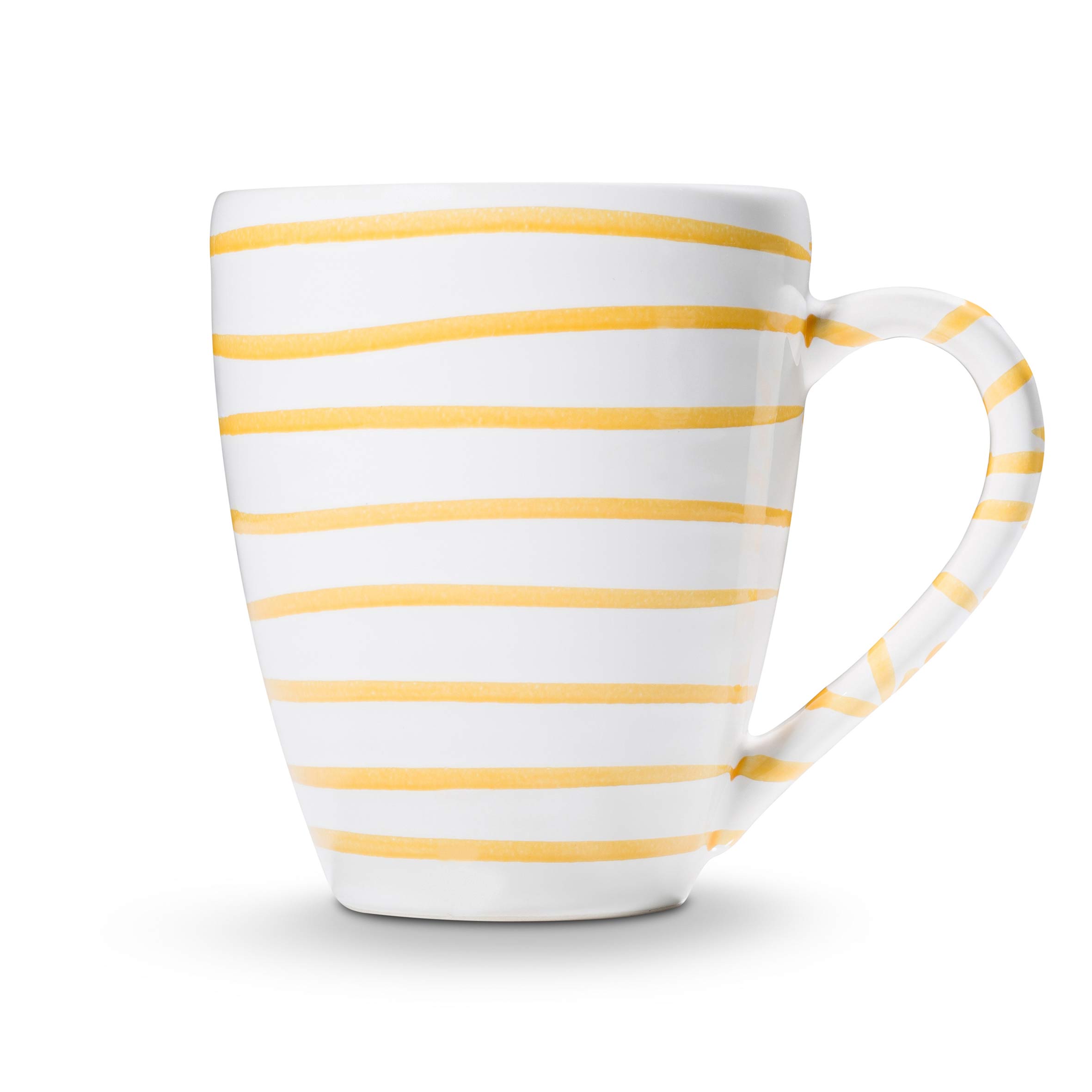 Gmundner Frühstücksbecher "Gelbgeflammt" 344145