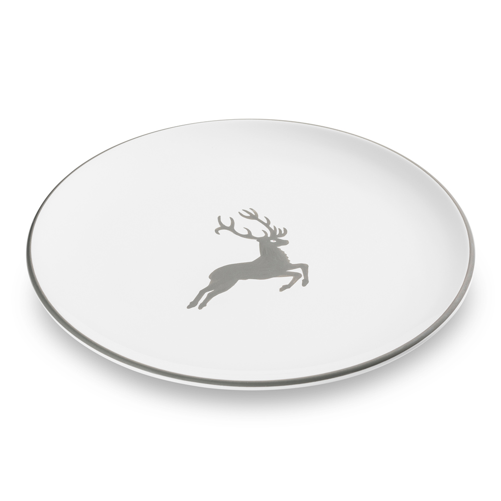 Gmundner Fleischteller 25 cm "Grauer Hirsch" 390818
