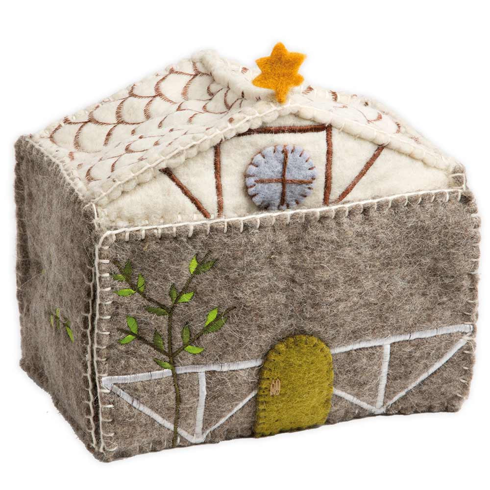 En Gry & Sif Filzfigur "Krippe" 593680
