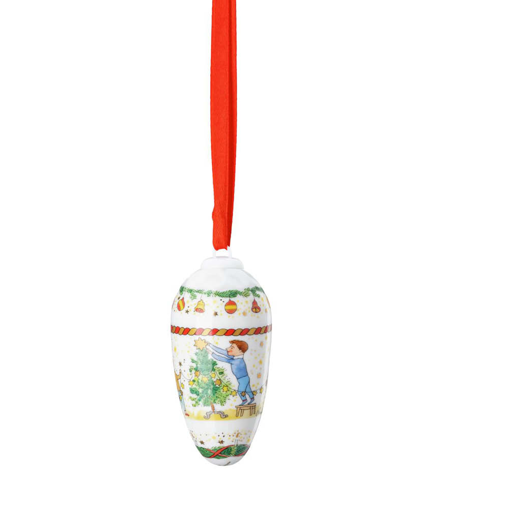 Hutschenreuther Porzellanzapfen 2024 "Weihnachtsleuchten" 641718