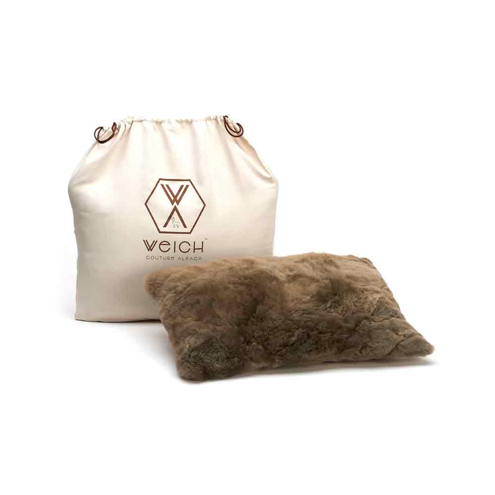 Weich Alpaka Fell Kissen "NUBE" 646686