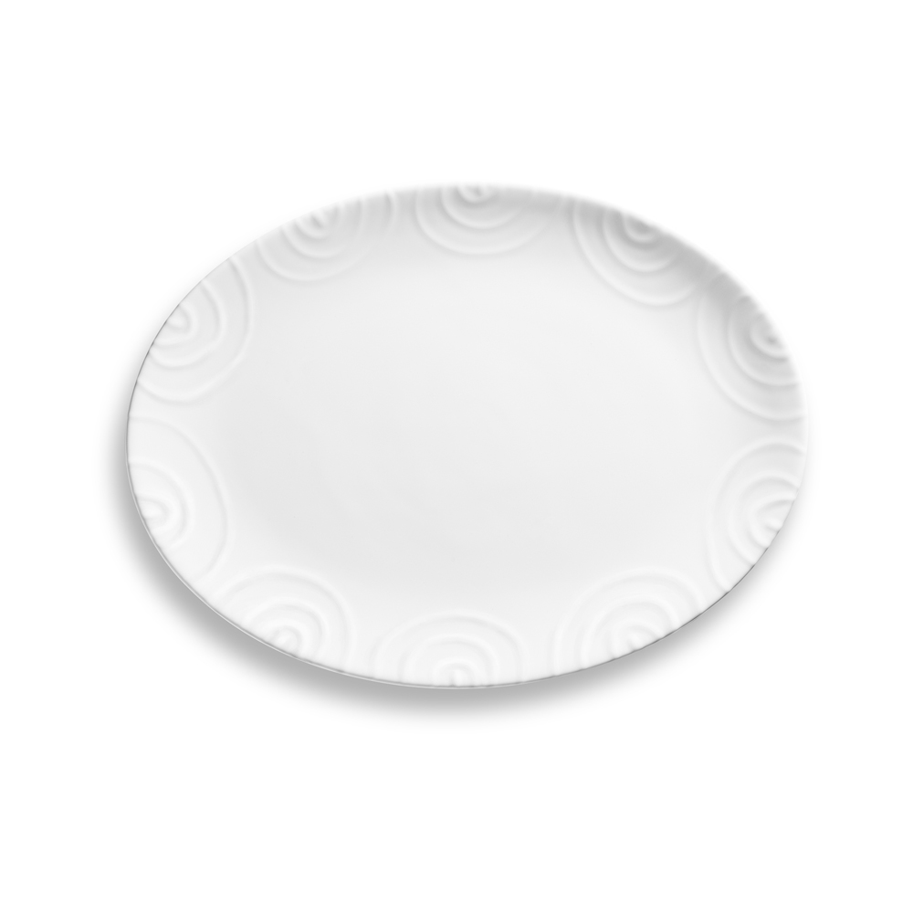 Gmundner Platte "Weißgeflammt" 575102