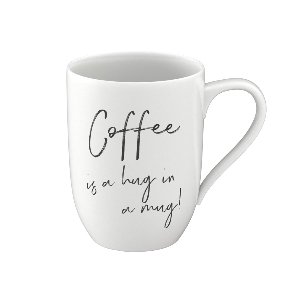 Villeroy & Boch Henkelbecher "Statement Coffee is hug in a mug" 601391
