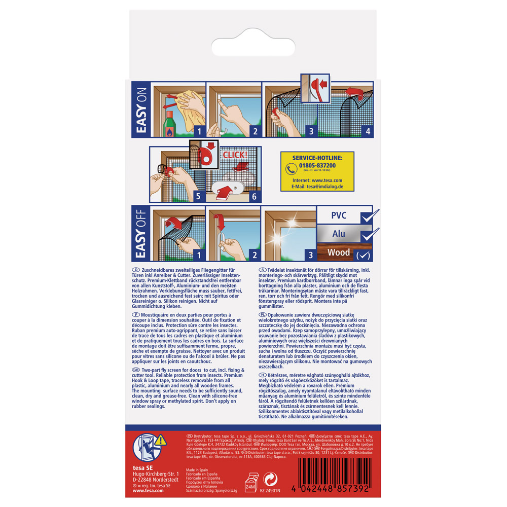tesa Tür-Fliegengitter "Insect Stop Comfort" 346591