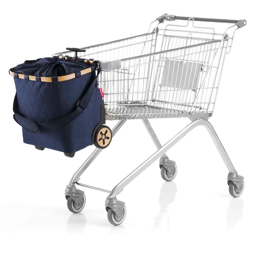 Reisenthel Carrycruiser frame rhombus midnight gold 626452