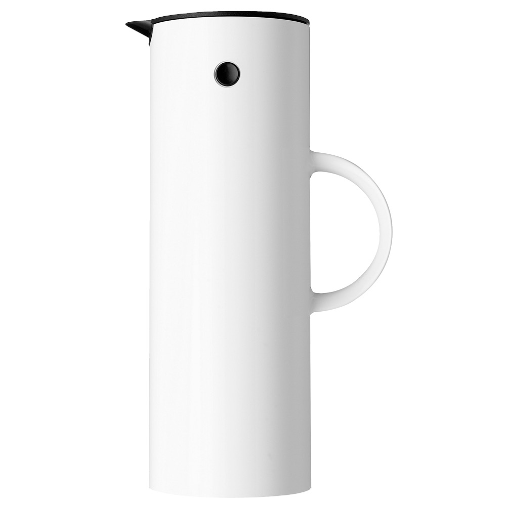Stelton Isolierkanne weiß 1 Liter 10430
