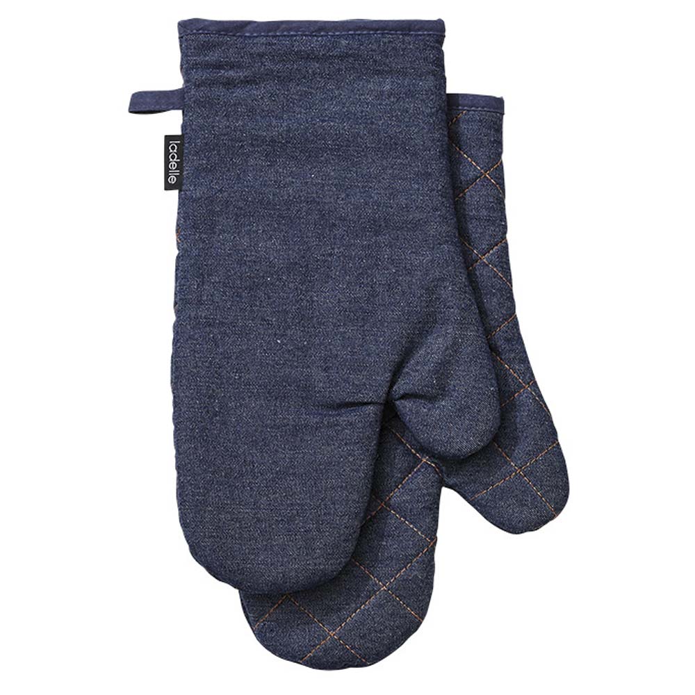 Ladelle Ofenhandschuhe "Denim Blue" 596411