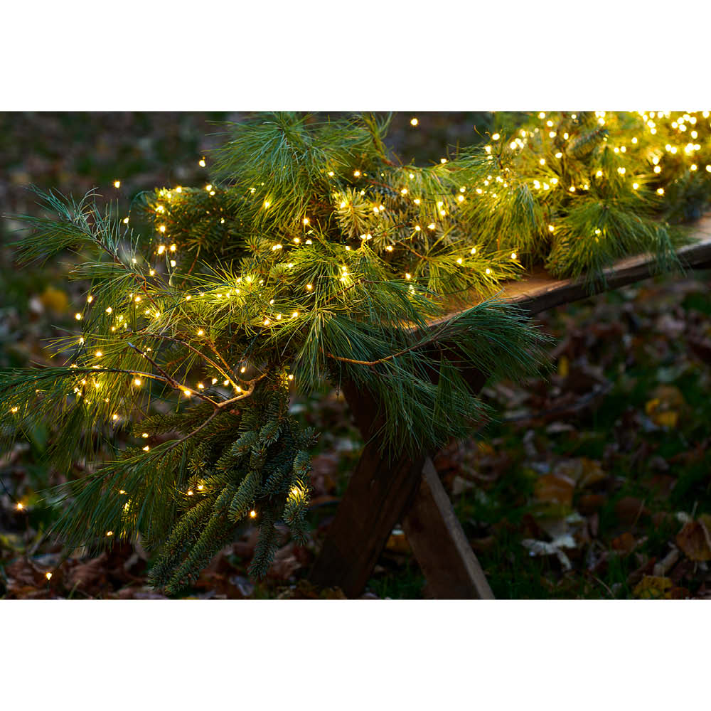 Sirius Dekolicht Knirke 200 LEDs clear/green 550368