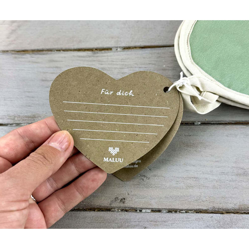 Maluu Topflappen-Paar Herzform "Whoolly Sheep" 650533