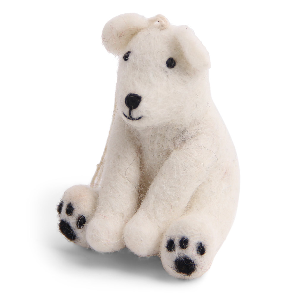 En Gry & Sif Filzfigur "Eisbär" 616762