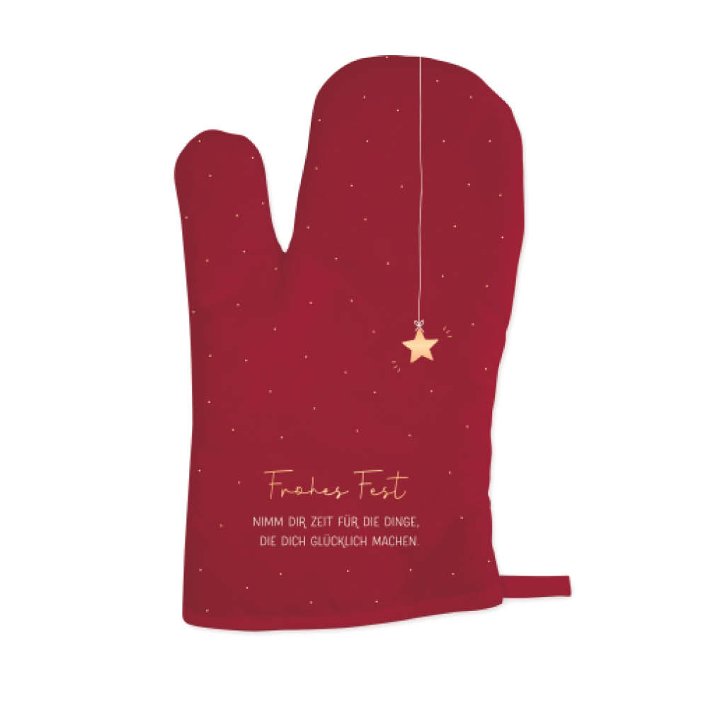 Grafikwerkstatt Ofen-Handschuh "Frohes Fest" 643803