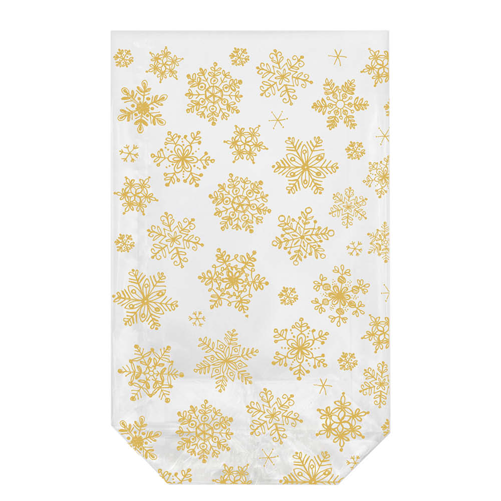 Braun + Company 10er Pack Klarsichtbeutel "Snow Crystals" 619970