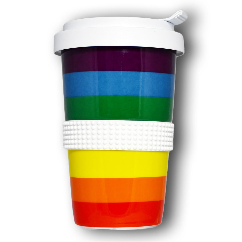 Mahlwerck Coffee2Go Becher "Pride Flag"| 617319