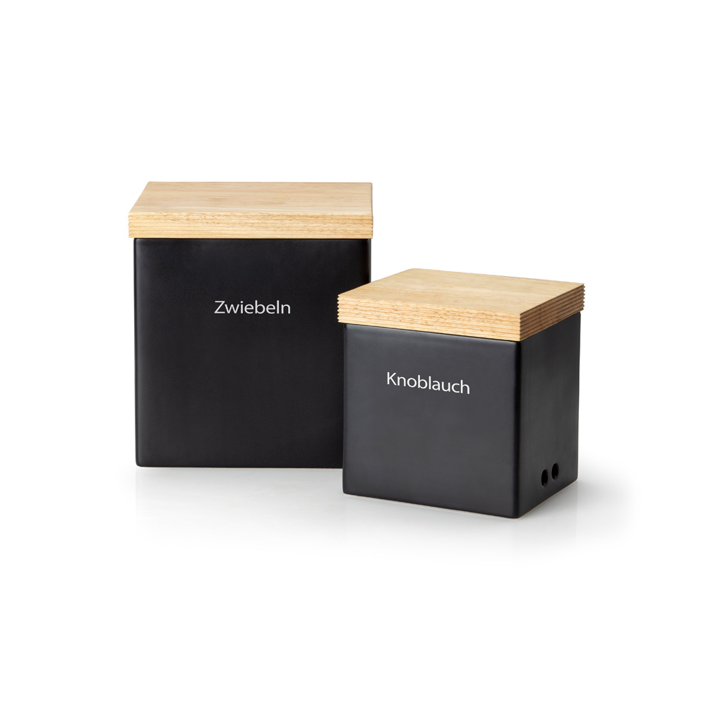 CONTINENTA Vorratsdose schwarz 590804