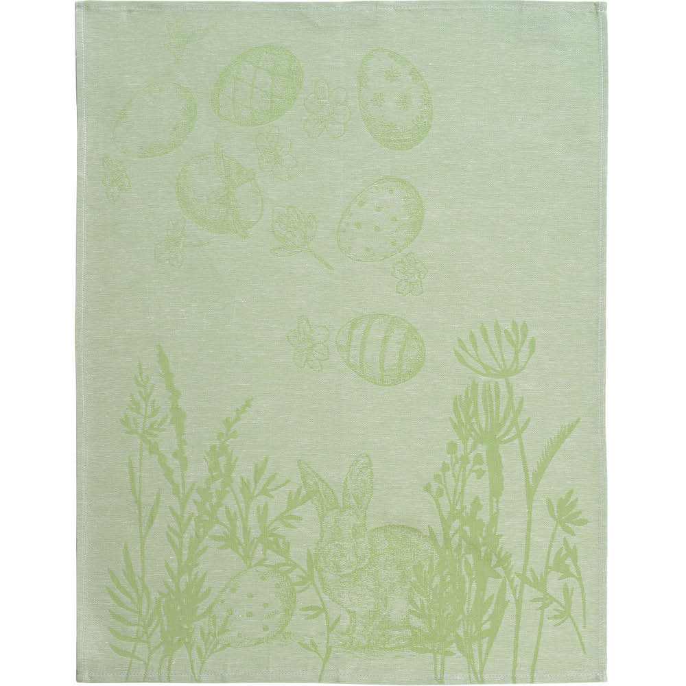 Sander Geschirrtuch "Easter Egg Roll" hellgrün 649210