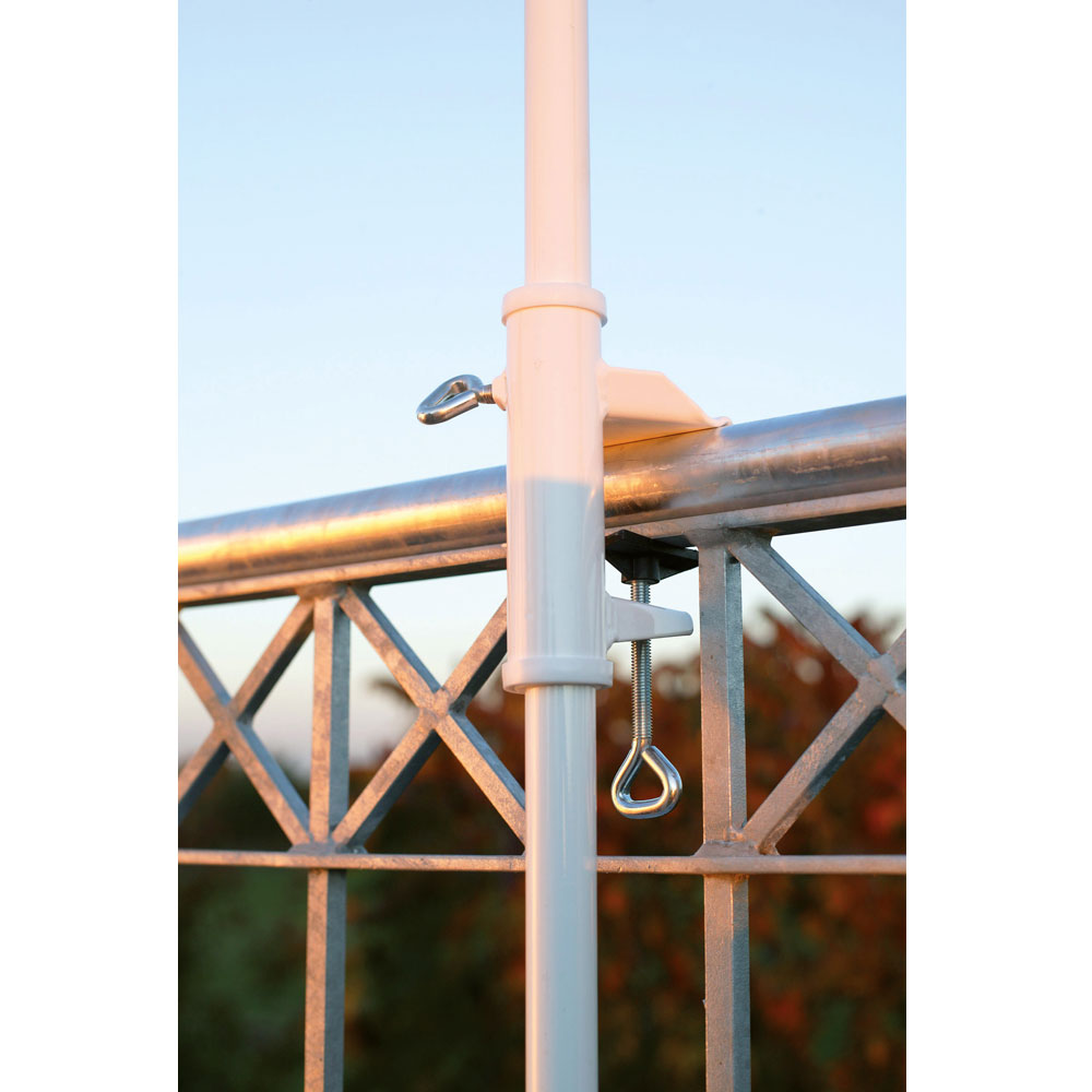 Videx Sonnenschirmhalter Typ H 2.5 cm, weiß 65844