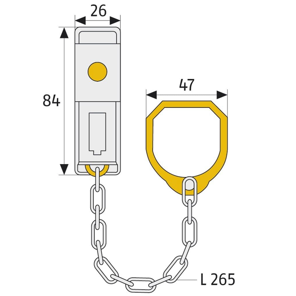 ABUS Türkette "SK99" 239362