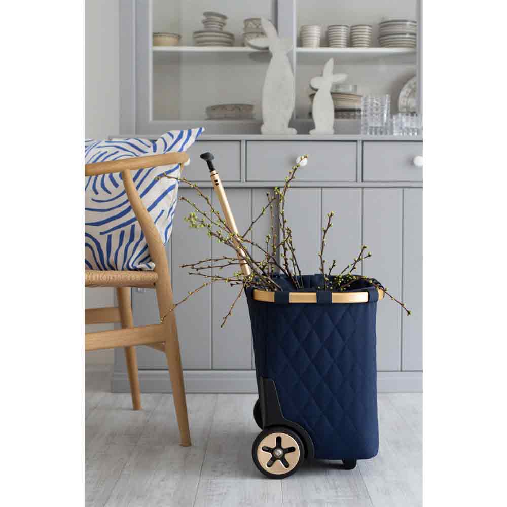 Reisenthel Carrycruiser frame rhombus midnight gold 626452