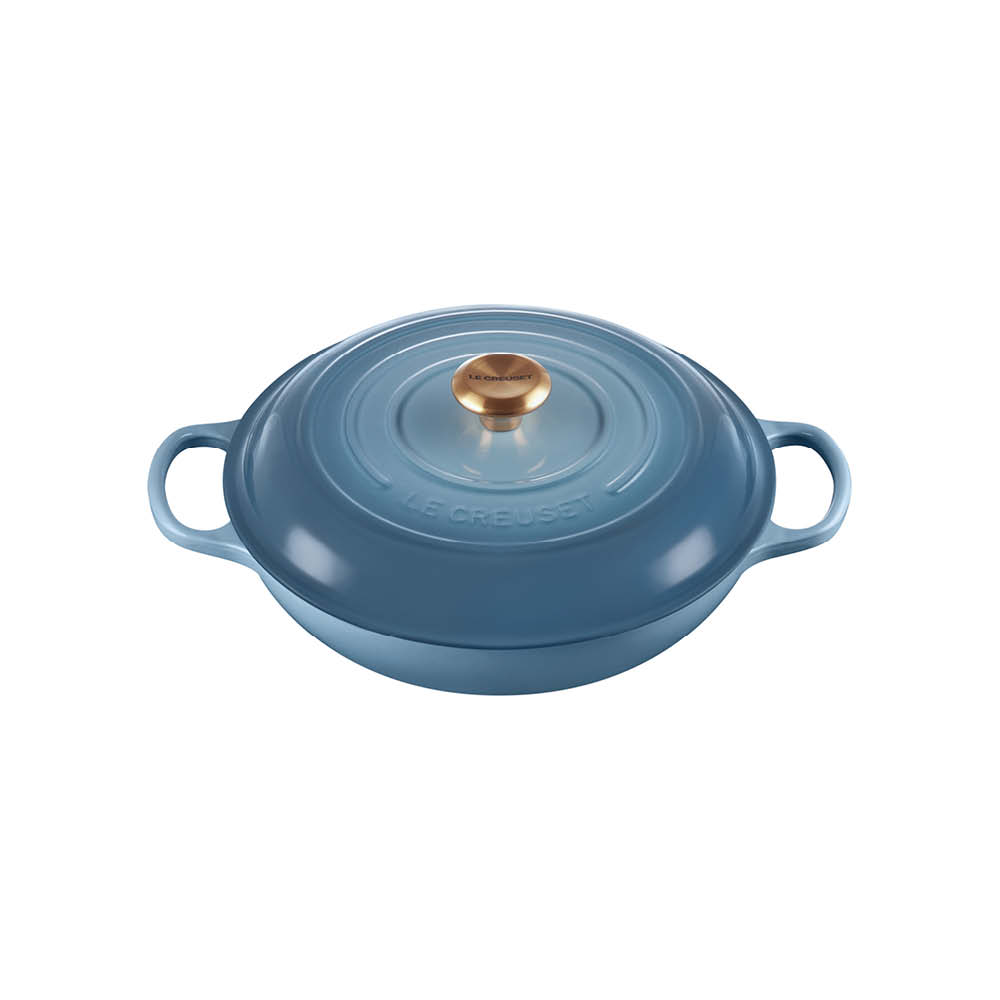 Le Creuset Gourmet-Profitopf 30cm Chambray "Signature" 640361