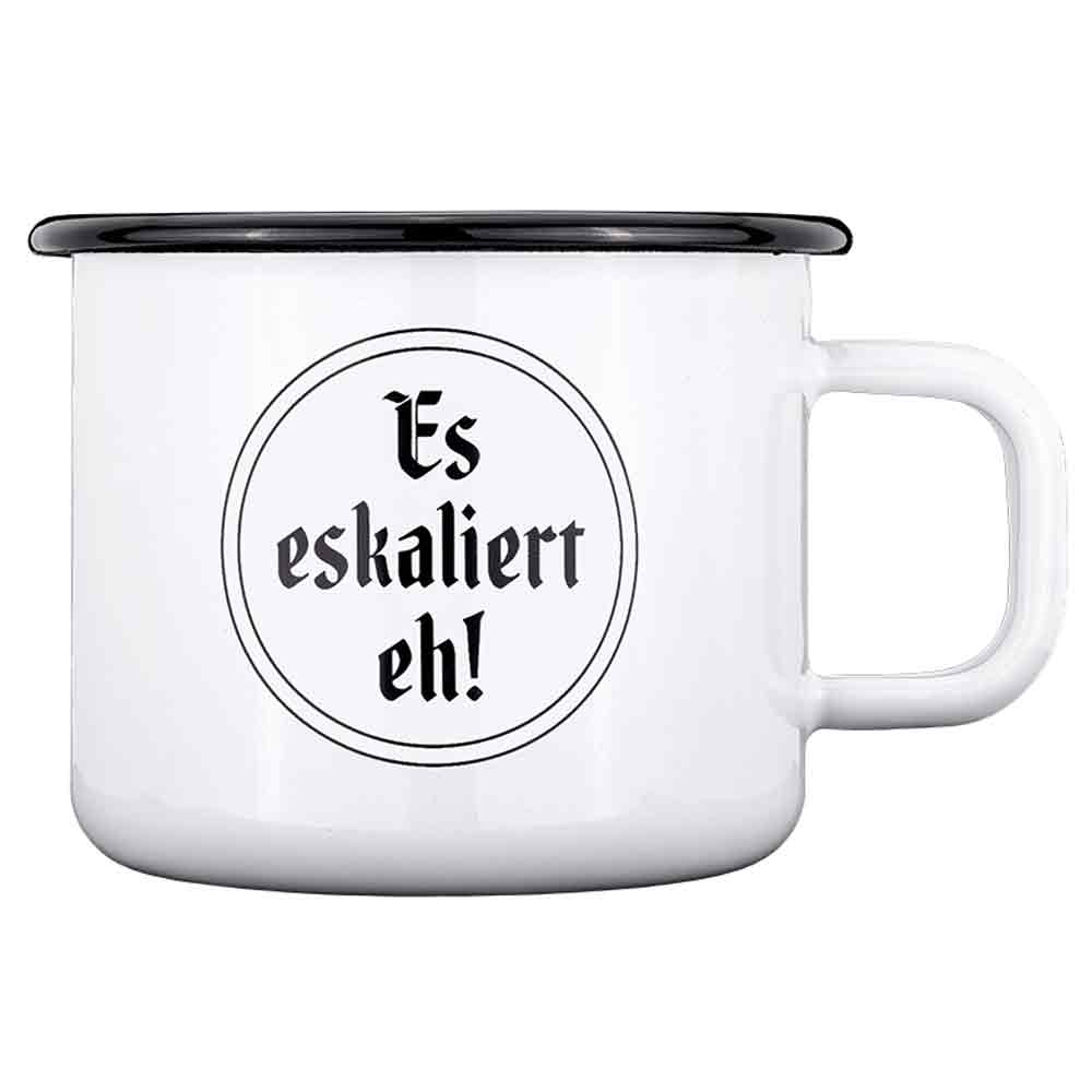 Gaudiknopf Haferl "Es eskaliert eh!" 654453
