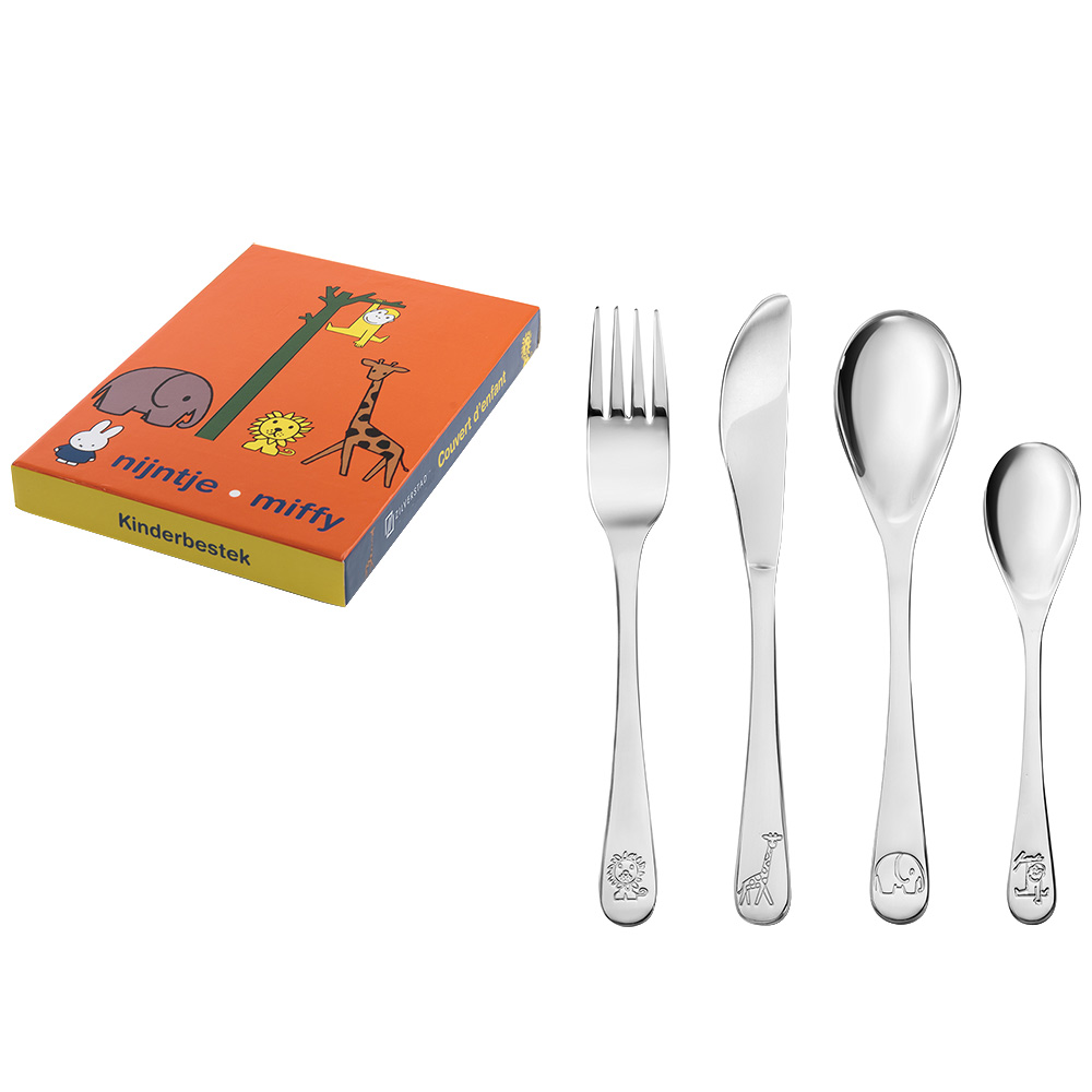 Bredemeijer Kinderbesteck "Miffy Zootiere" 573331