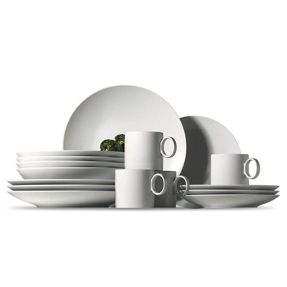 Thomas Kombi-Set mit Henkelbecher "Loft Weiß" 16-tlg. 615913